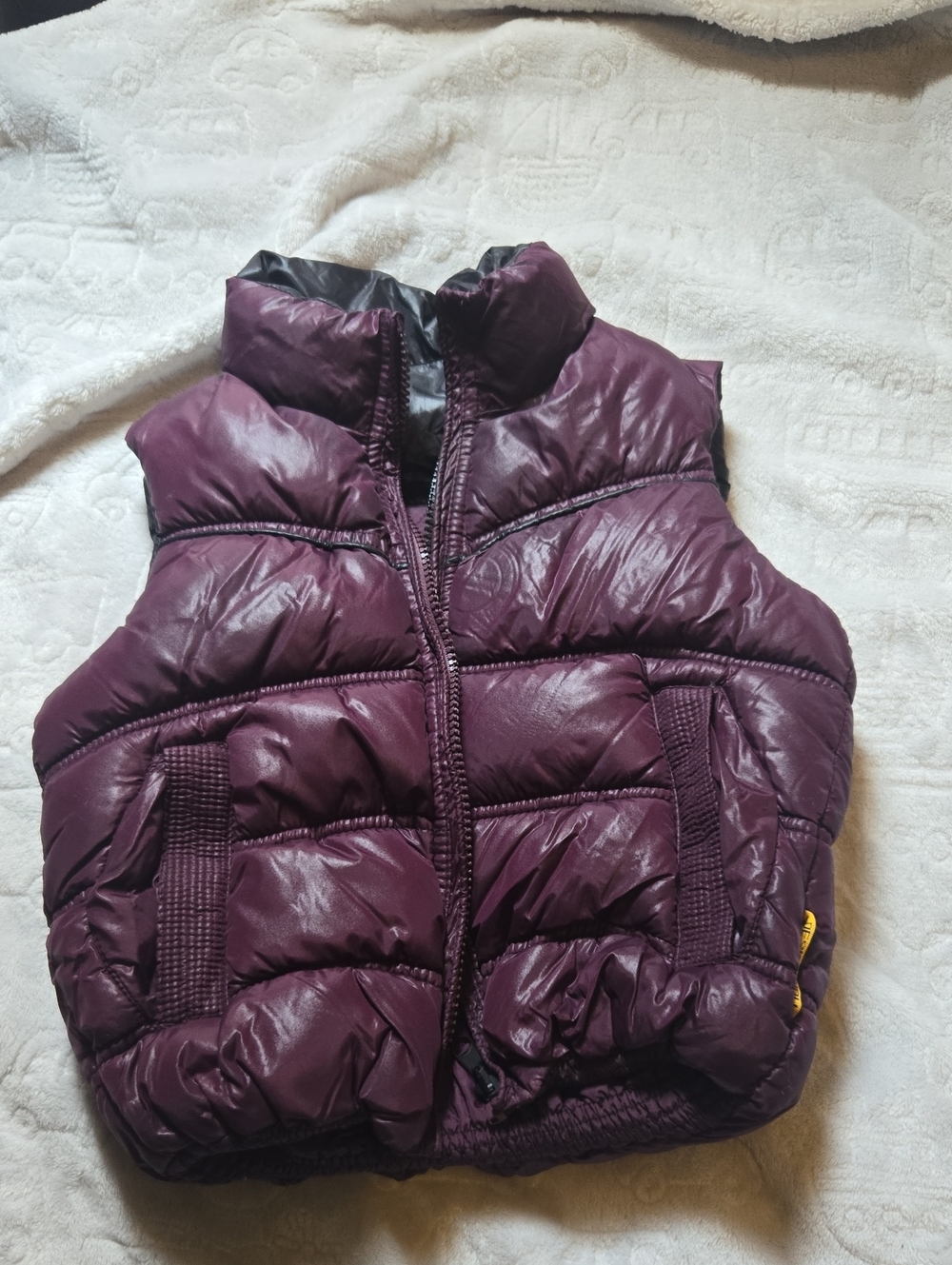 Kids Puffer Vest - Purple